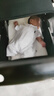 A 21 FUNB嬰兒連體衣夏季洋氣百搭嬰幼兒Polo衫短袖哈衣薄款寶寶連體衣夏裝 DMN夏哈 9643白 均碼 66 曬單實拍圖