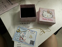 京越隆足金999哈嘍 Kitty吊墜 黃金KT貓框蝴蝶結吊墜女項鏈送女友禮物 黃金小版鏤空貓約0.7-0.8g+18K金O項鏈 曬單實(shí)拍圖