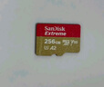 閃迪（SanDisk）256GB TF（MicroSD）內(nèi)存卡 A2 4K V30 U3 C10 至尊超極速移動存儲卡 讀速200MB/s 寫速140MB/s 曬單實拍圖