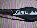 YONEX尤尼克斯羽毛球拍天斧進(jìn)攻高磅全碳素進(jìn)階AX10白亮黑已穿線附手膠 曬單實(shí)拍圖