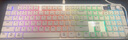 CHERRY櫻桃 MX10.1 機械鍵盤 無線鍵盤 游戲鍵盤 RGB燈效 超薄機身 合金外殼 銀色 矮紅軸 曬單實拍圖