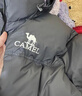 駱駝（CAMEL）【拒水羽絨】戶外羽絨服冬新款中長款男女加厚外套羽絨服 曬單實(shí)拍圖