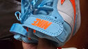 NIKE 耐克童鞋 COURT BOROUGH MID 男女童中幫魔術(shù)貼兒童運動(dòng)休閑板鞋 曬單實(shí)拍圖
