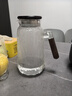 憶壺茶（YIHUTEA）玻璃冷水壺耐高溫家用大容量涼水壺套裝白開(kāi)水杯加厚高硼硅泡茶壺 【1.8L】透明波紋涼水壺 曬單實(shí)拍圖