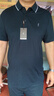才子男士含桑蠶絲短袖polo衫撞色領(lǐng)LOGO標(biāo)刺繡翻領(lǐng)夏季上衣父親節(jié)禮物 曬單實(shí)拍圖