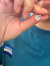 IL&CO尤珂 項鏈女白18k金天然海藍寶鉆石吊墜生日情人節(jié)禮物送女友老婆 0.9克拉天然海藍寶吊墜配銀鏈 曬單實拍圖