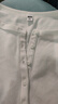 優(yōu)衣庫女裝羅紋亨利領(lǐng)T恤/長(cháng)袖修身短款內搭打底25新款479591 01 乳白色 XL /165/92A 曬單實(shí)拍圖