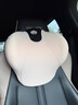 拽貓汽車(chē)頭枕女司機車(chē)用小個(gè)子靠枕座椅腰部靠墊頭頸枕腰靠套裝 頭枕1個(gè) 【60D環(huán)抱舒頸】少女粉 曬單實(shí)拍圖