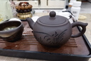 庫存處理68年老一廠(chǎng)顧景舟款宜興紫砂壺原礦純手工制作仿老泡茶壺 1968顧景舟款蘭花清心 400ml 曬單實(shí)拍圖