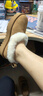 UGG【雙11搶先購】秋季新款女士厚底懶人毛毛鞋 1166733CHE|栗色37 曬單實(shí)拍圖