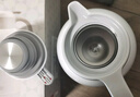 京東京造 茶壺 時(shí)光煮茶具悶茶燒水茶壺養(yǎng)生保溫瓶 316不銹鋼珍珠白1L 曬單實(shí)拍圖