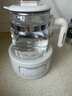 摩飛電器（Morphyrichards）全玻璃養(yǎng)生壺家用燒水壺多段控溫電熱水壺極速風(fēng)冷恒溫壺沖奶泡奶機(jī)MR5602 1.2L 椰奶白 曬單實(shí)拍圖