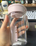 物生物（RELEA）水杯女塑料杯tritan高顏值夏季戶(hù)外便攜泡茶杯學(xué)生兒童水杯禮物 曬單實(shí)拍圖