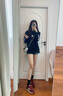CAMILA KSENIA板鞋女士2025新款秋冬休閑百搭厚底條紋阿甘鞋復(fù)古華夫運(yùn)動(dòng)跑步鞋 安可拉紅色 37 曬單實(shí)拍圖