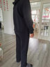 Walker Shop高端運動休閑套裝男士【絲滑豐柔棉】春秋戶外連帽開衫衛(wèi)衣兩件套 黑色兩件套 L 【建議109-124斤】 曬單實拍圖