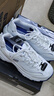 斯凱奇（Skechers）女鞋秋冬小白熊休閑鞋子厚底增高百搭運(yùn)動(dòng)軟底老爹鞋99999863 白色/海軍藍(lán)色/WNV 40 曬單實(shí)拍圖