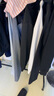 JEANSWEST LIFE真維斯長(cháng)袖t恤男潮春秋純棉白色打底衫學(xué)生寬松圓領(lǐng)純色內搭上衣 曬單實(shí)拍圖