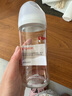貝親（Pigeon）玻璃奶瓶寬口徑防脹氣240ml M號奶嘴 3月+ AA187  曬單實(shí)拍圖