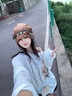 COSMICKISS帽子女款大頭圍流蘇堆堆帽秋冬季百搭大頭圍波西米亞包頭帽冷帽 咖色 曬單實(shí)拍圖