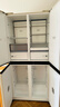 美的（Midea）首創(chuàng  )45cm超薄嵌入餐邊柜家用客廳冰箱左餐右廚大容量底部散熱十字四開(kāi)門(mén)國家補貼BCD-427WUSGPZM 曬單實(shí)拍圖