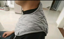 立姿（lizi）德國電加熱護肩頸椎頸肩熱敷理療保暖胡肩膀坎肩頸部海鹽熱敷 曬單實(shí)拍圖