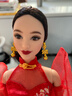 芭比（Barbie）女孩娃娃收藏-芭比中國新年系列之梅韶昕華禮盒裝JBJ11 曬單實(shí)拍圖