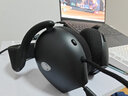 外星人（Alienware）AW520H游戲耳機專(zhuān)業(yè)電競耳機適配三角洲行動(dòng) 有線(xiàn)AI智能降噪 頭戴式杜比全景音  黑色 曬單實(shí)拍圖