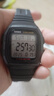 卡西歐（CASIO）手表戶(hù)外運動(dòng)防水時(shí)尚簡(jiǎn)約復古學(xué)生小方表W-96H-1A 2A 1B2A電子表 W-96H-1B深灰色 曬單實(shí)拍圖