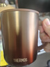 膳魔師（THERMOS）保溫杯400ml帶茶濾男女泡茶咖啡水杯學(xué)生教師節(jié)禮物TEMC歲月茶金 曬單實(shí)拍圖
