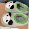 豬爸爸寶寶棉鞋秋冬男寶2024新款包跟防滑室內家居女童嬰幼兒棉鞋綠16 曬單實(shí)拍圖