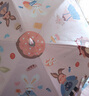 牧萌兒童雨傘自動(dòng)晴雨傘幼兒園防曬遮陽(yáng)傘寶寶可愛直柄傘兔小姐 曬單實(shí)拍圖
