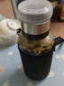 【送杯套】大容量加厚玻璃杯子便攜噸噸杯茶水分離帶杯套泡茶水杯 透明 1000ml噸噸桶 1只裝 曬單實拍圖