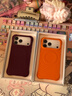 CASETIFY 純色波漾手機殼 MagSafe兼容 硅膠手機殼 適用于蘋(píng)果iPhone17/16/15 Air/Plus/Pro/Max手機保護殼 活力橙Magsafe（新色上市） iPhone17 曬單實(shí)拍圖