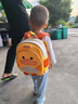 G.DUCKKIDS小黃鴨幼兒園書(shū)包男女童防走失寶寶背包2025新款入學(xué)可愛(ài)卡通包包 小號黃色呆萌鴨/1-3歲 曬單實(shí)拍圖