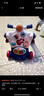babycare多功能學(xué)步車 嬰兒學(xué)步車手推車 防o型腿寶寶學(xué)步嬰兒學(xué)走路助步 格里藍(lán)【可推可滑行可玩】 曬單實(shí)拍圖