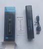 微笑鯊 便攜LED手電筒強光可充電多功能野外超亮迷你家用耐用燈 黑色【電池1200mah;帶充電寶】 曬單實拍圖