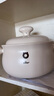 小熊（Bear）砂鍋 白墩墩煲湯鍋耐高溫不開(kāi)裂3.2L通用燉鍋陶瓷鍋【蓮姐同款】 曬單實(shí)拍圖