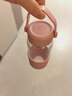北鼎（Buydeem）教師節禮物茶水分離泡茶杯子 耐高溫水杯便攜隨手杯豬豬粉630ml 曬單實(shí)拍圖