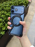 派凡【磁吸旋轉(zhuǎn)支架殼】適用蘋果iphone17promax手機(jī)殼apple保護(hù)套金屬無(wú)邊框裸機(jī)感鏤空散熱防摔新款 深空黑-360°旋轉(zhuǎn)支架【磁吸充電/氣囊防摔】 iphone 17Promax 曬單實(shí)拍圖