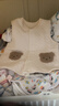 Kordear寶寶夾棉馬甲秋冬季嬰兒開(kāi)衫背心外穿無(wú)袖坎肩衣服馬夾 米黃 80 cm 曬單實(shí)拍圖