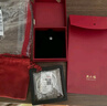 周六福長(cháng)命百歲鐲寶寶款手鐲S999足銀周歲禮物BF105912 鐲臂直徑約2.5mm 曬單實(shí)拍圖