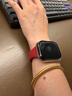 Apple/蘋(píng)果 Watch Series 10 智能手表GPS款42毫米亮黑色鋁金屬表殼黑色運動(dòng)型表帶S/M MX1M3CH/B 曬單實(shí)拍圖