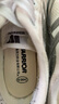 回力正品白色網(wǎng)球鞋休閑運動(dòng)鞋學(xué)生校鞋跑步鞋帆布鞋體考訓練鞋板鞋 白灰 38 曬單實(shí)拍圖