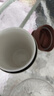 果茲（GUOZI）保溫杯咖啡杯陶瓷內膽男女士高顏值隨行杯喝中藥專(zhuān)用外帶米色 曬單實(shí)拍圖