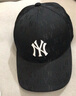 MLB棒球帽 男女情時(shí)尚侶虞書欣同款暗紋老花鴨舌帽3ACPM105N-50BKS-F 曬單實(shí)拍圖