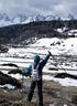 浪莎攀巖日記雪鄉滑雪褲三合一可拆卸軟殼沖鋒褲女士登山褲保暖防寒褲 曬單實(shí)拍圖