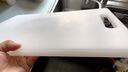京東京造 菜板 砧案板切菜家用食品接觸級雙面分切PE加厚 白色45*32*1.5cm 曬單實(shí)拍圖