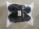 稻草人洞洞鞋男釣魚(yú)涼鞋工裝戶(hù)外穿運動(dòng)特大碼防滑涉水沙灘拖鞋黑 48-49 曬單實(shí)拍圖