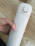 中麒保溫杯加厚304不銹鋼豌豆杯戶(hù)外便攜口袋杯學(xué)生女彈跳杯雙層水杯 白色 420ml 曬單實(shí)拍圖