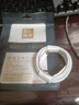 雙typec數(shù)據(jù)線適用蘋果16/15pro充電線兩頭typec扁口ipad華為mac小米快充100w筆記本電腦tpyec扁口 編織雙Typec扁口【雅灰白2.0米】 曬單實拍圖
